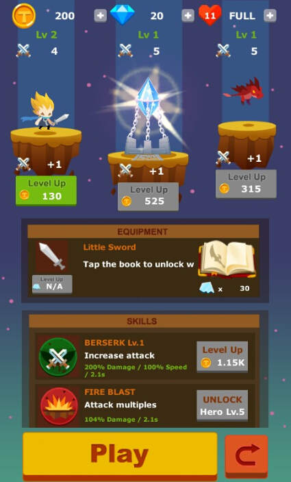 Tap Hero(点击战争修改版)2025最新版_Tap Hero(点击战争修改版)APP安装下载