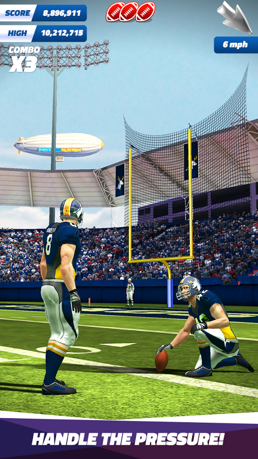 橄榄球射门Flick Field Goal 16中文版下载_橄榄球射门Flick Field Goal 16新版手游