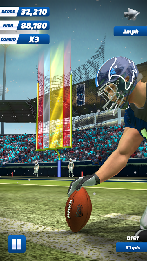 橄榄球射门Flick Field Goal 16中文版下载_橄榄球射门Flick Field Goal 16新版手游
