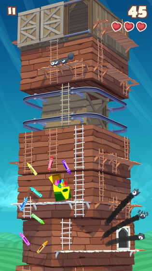 Two Builders(小鸡上楼梯游戏)免费版_Two Builders(小鸡上楼梯游戏)全新2025版