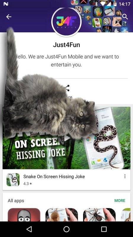 可爱猫动态屏幕Cat Walks in Phone Cute joke手机端_可爱猫动态屏幕Cat Walks in Phone Cute joke安卓版