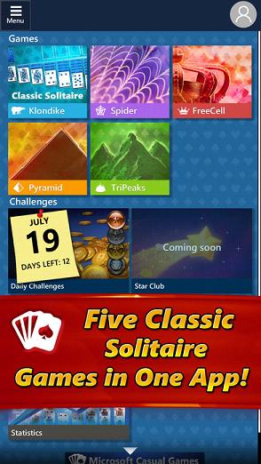 Solitaire(微软纸牌游戏)免费版游戏下载安装_Solitaire(微软纸牌游戏)app最新官方版下载