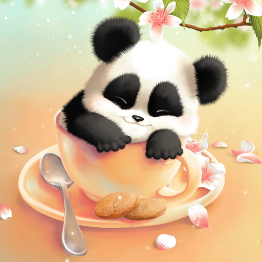 瞌睡熊猫壁纸Sleepy Pan