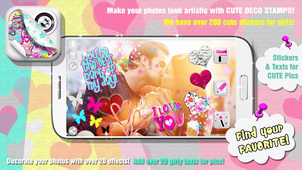 逗人喜爱照片Cute Photo Booth Girls Stickers官方正版免费_逗人喜爱照片Cute Photo Booth Girls Stickers安卓版