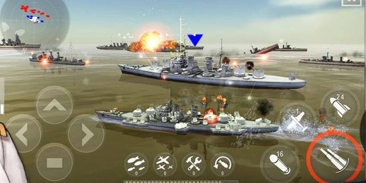 炮艇战3d战舰2.4内购版