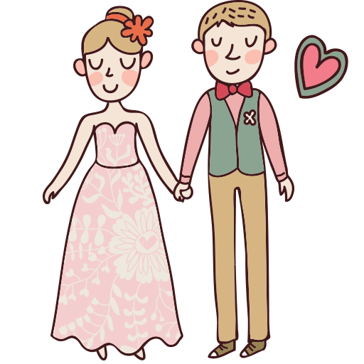 可爱的婚礼主题(cute.we