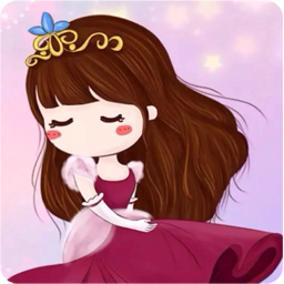 粉粉女生卡通主题锁屏软