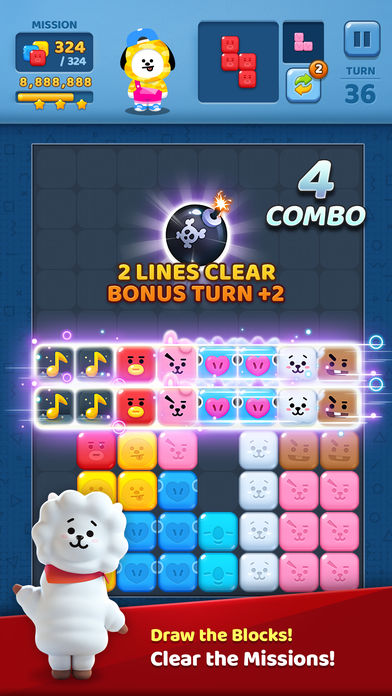 Puzzle Star BT21游戏免费下载_Puzzle Star BT21游戏官方正版