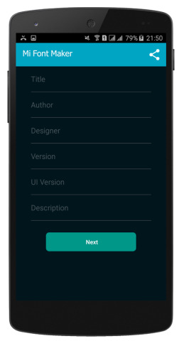 Mi Font Maker (FontToMtz)小米字体修改器官方手机端下载_Mi Font Maker (FontToMtz)小米字体修改器下载官方版