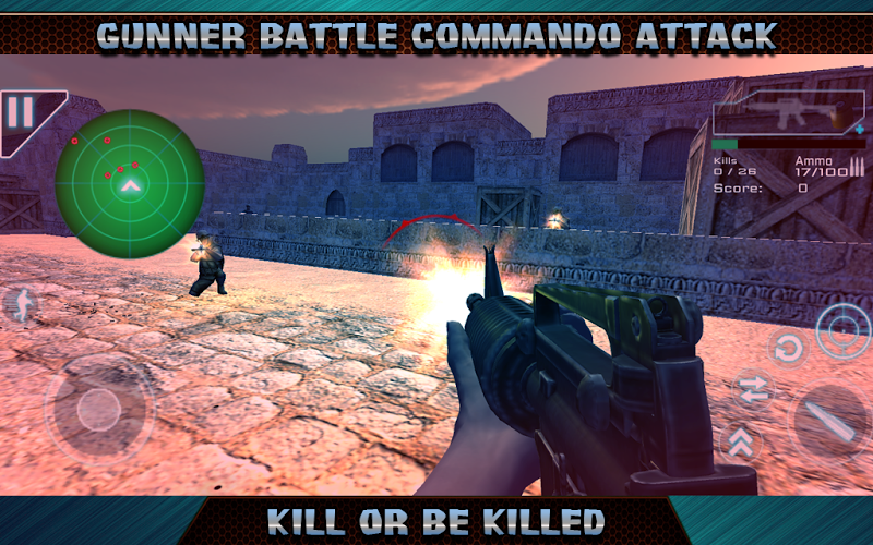 Gunner Battle Commando Attack(火线生死战手游)免费2025新版_Gunner Battle Commando Attack(火线生死战手游)2025最新下载