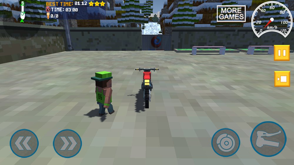 Blocky Moto Bike SIM: Winter Breeze(像素摩托冬季的微风手游)官方下载_Blocky Moto Bike SIM: Winter Breeze(像素摩托冬季的微风手游