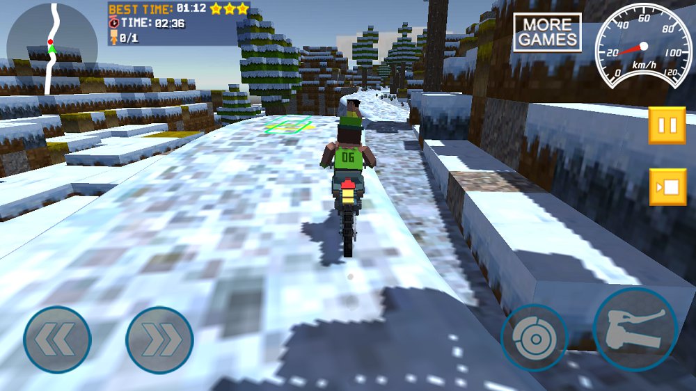 Blocky Moto Bike SIM: Winter Breeze(像素摩托冬季的微风手游)官方下载_Blocky Moto Bike SIM: Winter Breeze(像素摩托冬季的微风手游