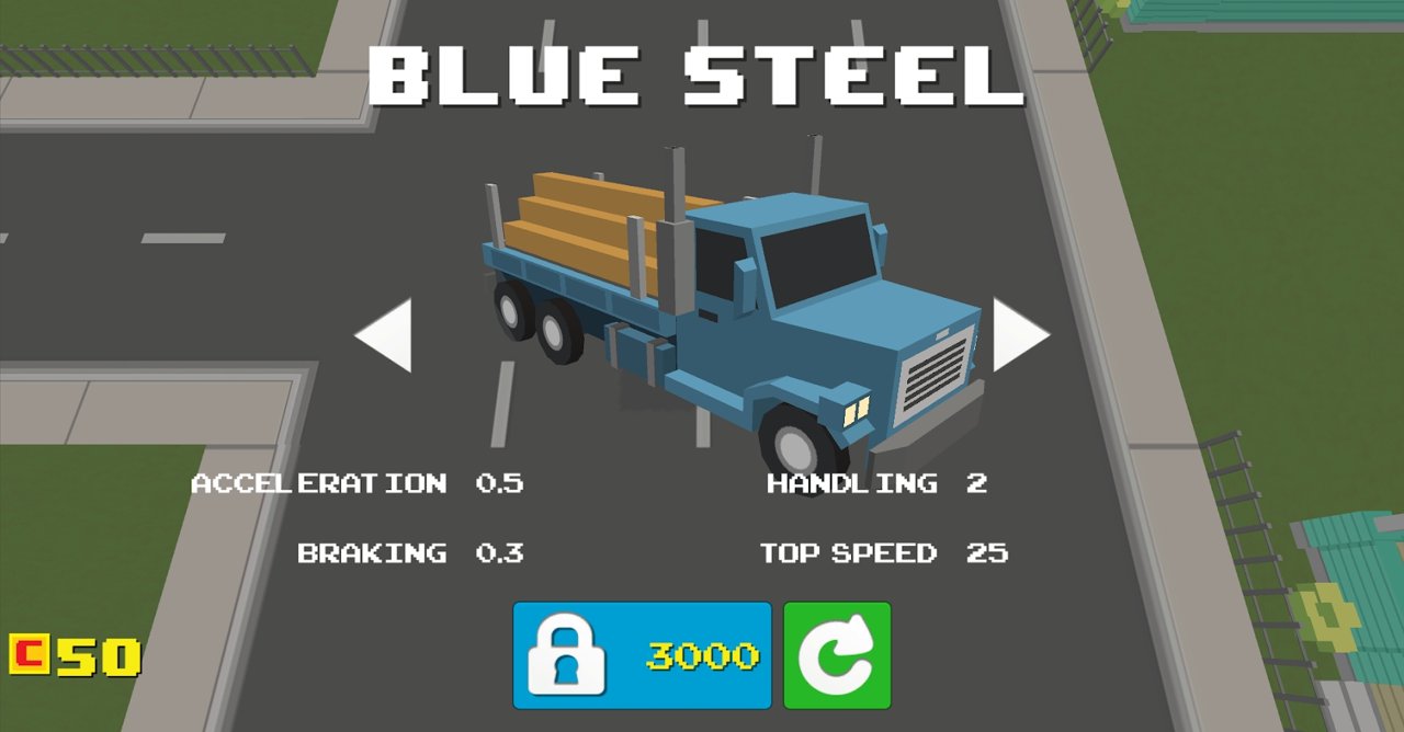 Blocky Road Racer(斑驳的公路赛车游戏)免费版软件下载安装_Blocky Road Racer(斑驳的公路赛车游戏)最新版本下载安装
