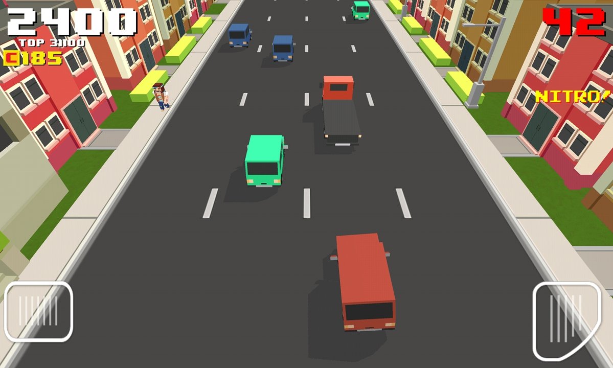 Blocky Road Racer(斑驳的公路赛车游戏)免费版软件下载安装_Blocky Road Racer(斑驳的公路赛车游戏)最新版本下载安装