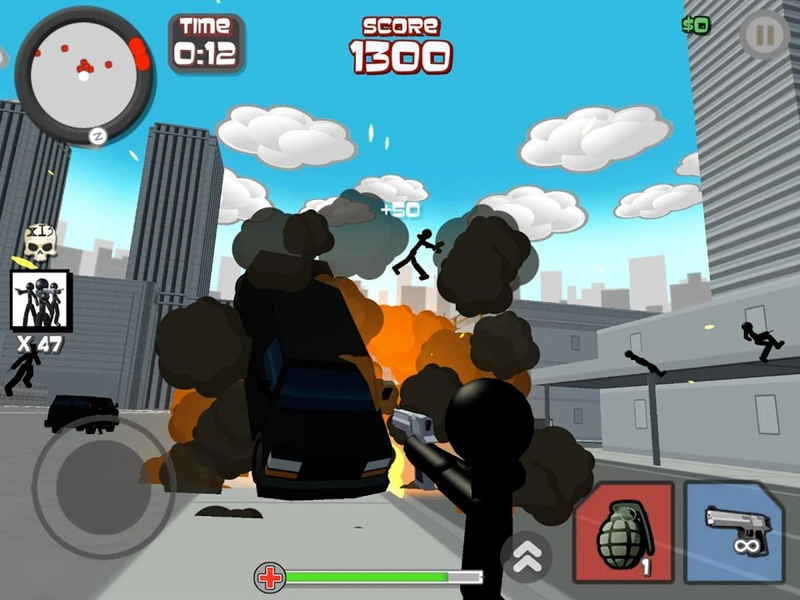 Stickman City Shooting 3D(三维城市火柴人射击破解)最新版下载_Stickman City Shooting 3D(三维城市火柴人射击破解)官方正版免费