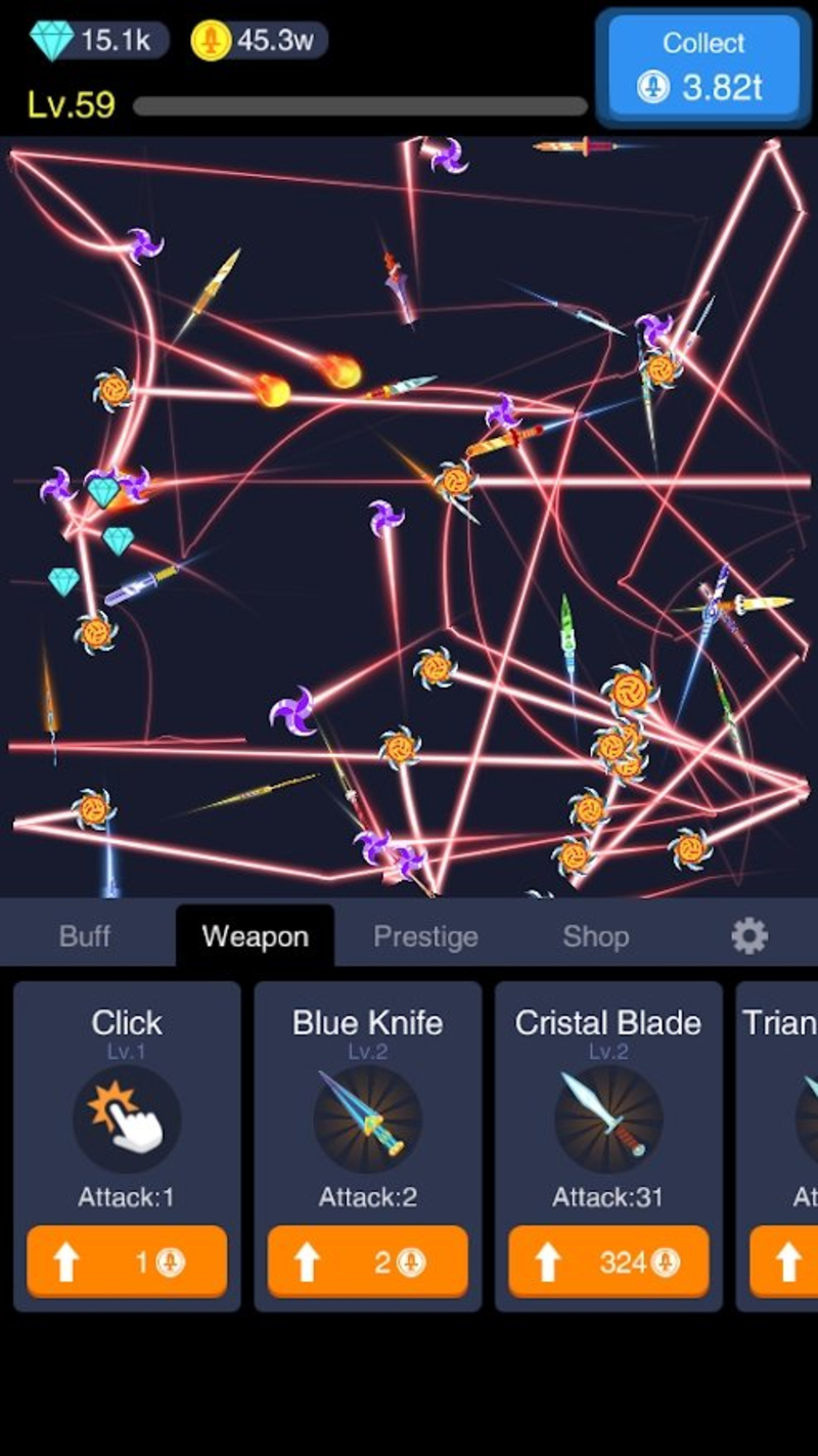 Idle Knife(放置之刃)正版手机版_Idle Knife(放置之刃)游戏下载