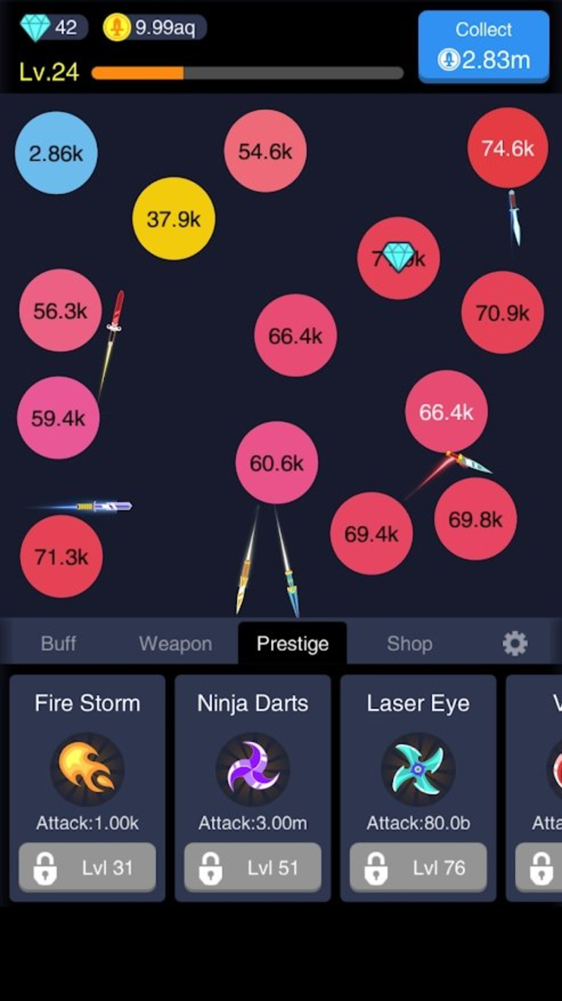 Idle Knife(放置之刃)正版手机版_Idle Knife(放置之刃)游戏下载