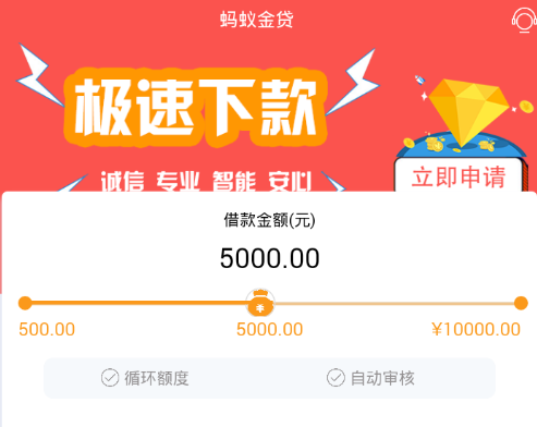 蚂蚁金贷