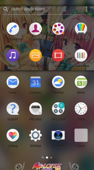 出包王女主题(To LOVEる-Xperia theme)安卓App_出包王女主题(To LOVEる-Xperia theme)手机端下载