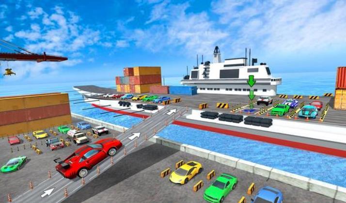 Car Transport Ship Simulator 3d(港口停车场)全新2025版_Car Transport Ship Simulator 3d(港口停车场)最新版本
