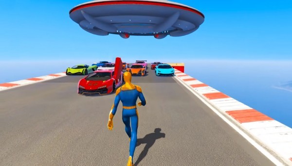 Car Stunts - Car Games 2021(超级跑车英雄)手机版_Car Stunts - Car Games 2021(超级跑车英雄)手机版