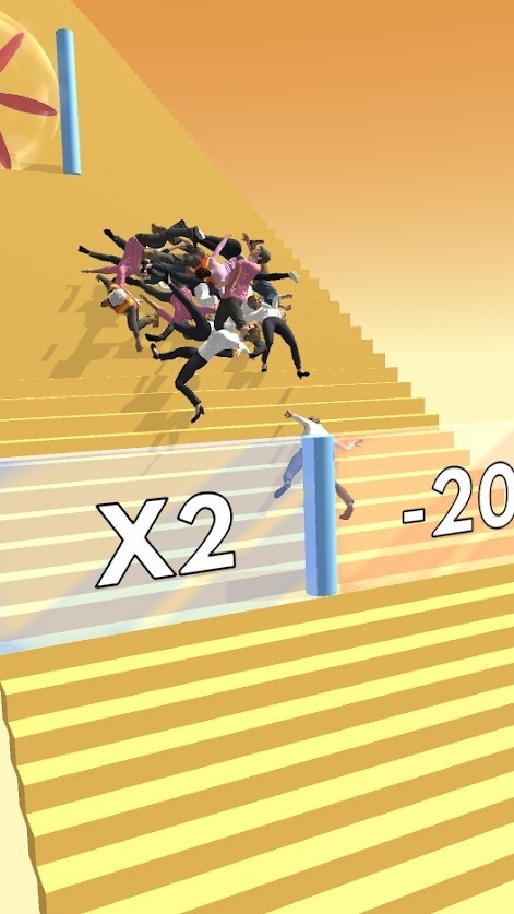 Crowd Stair Fall(人群翻滚)免费版_Crowd Stair Fall(人群翻滚)全新2025版