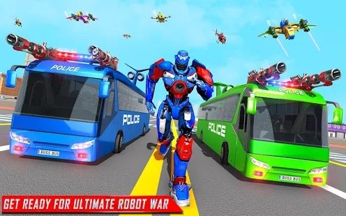 Police Bus Robot 2020(警察巴士驾驶员)中文版下载_Police Bus Robot 2020(警察巴士驾驶员)最新版本下载
