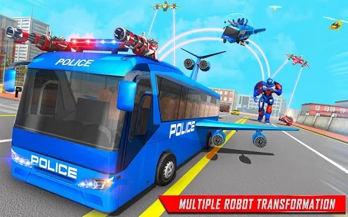 Police Bus Robot 2020(警察巴士驾驶员)中文版下载_Police Bus Robot 2020(警察巴士驾驶员)最新版本下载
