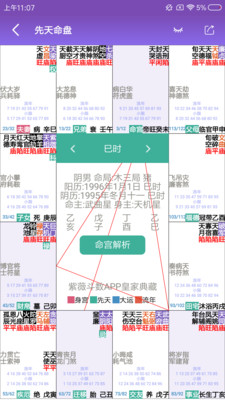 紫微斗数生辰八字全新2025版_紫微斗数生辰八字正版手机版