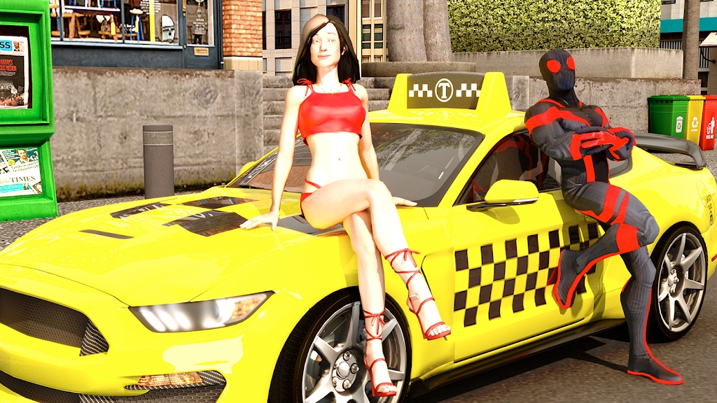 Taxi Super Hero(超级英雄出租车司机2021)最新官网下载_Taxi Super Hero(超级英雄出租车司机2021)游戏下载