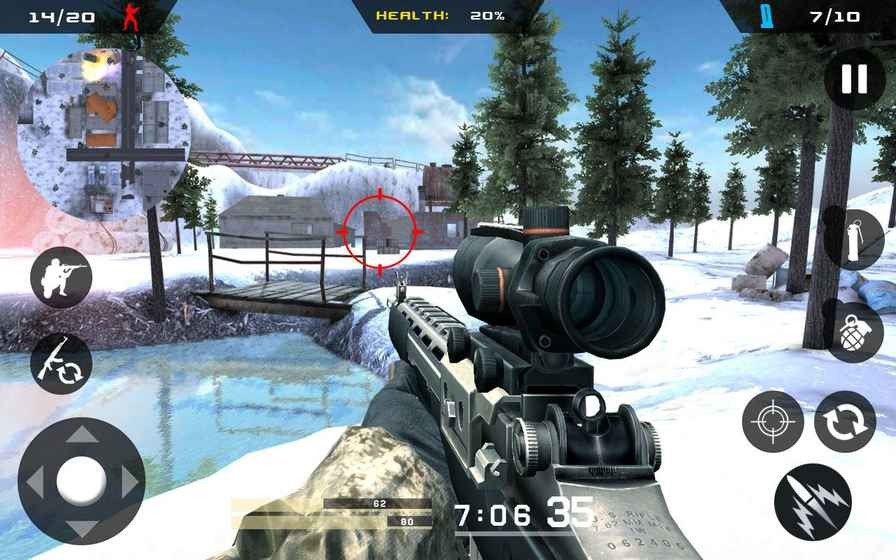 Winter Mountain Sniper(冬季山狙击手中文版)免费版游戏下载安装_Winter Mountain Sniper(冬季山狙击手中文版)全新2025版