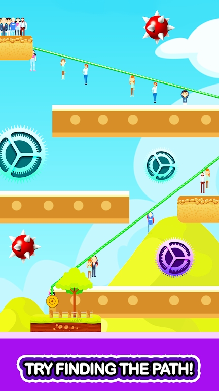 Zipline Rescue(滑索救援冒险)免费版游戏下载安装_Zipline Rescue(滑索救援冒险)安卓App