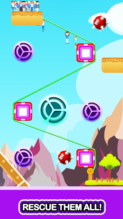 Zipline Rescue(滑索救援冒险)免费版游戏下载安装_Zipline Rescue(滑索救援冒险)安卓App