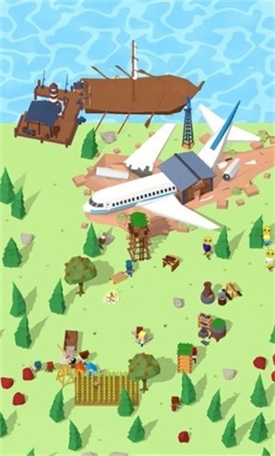 Idle Plane Crash Survival(岛屿建设者)全新2025版_Idle Plane Crash Survival(岛屿建设者)最新版2025下载