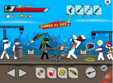 火柴人射击坏男孩(Stickman maverick : bad boys killer)