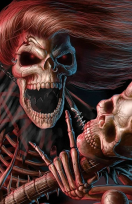 头骨动态壁纸(Skulls  Live  Wallpaper)下载