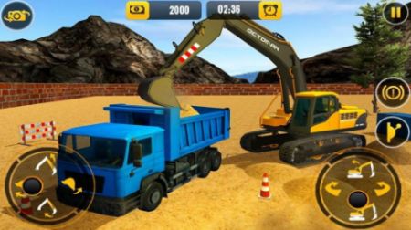 挖掘机城市建设模拟器Heavy Excavator Crane