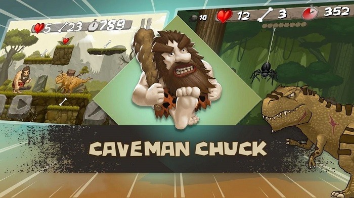原始人冒险岛(Caveman Chuck)单机版下载_原始人冒险岛(Caveman Chuck)手机客户端