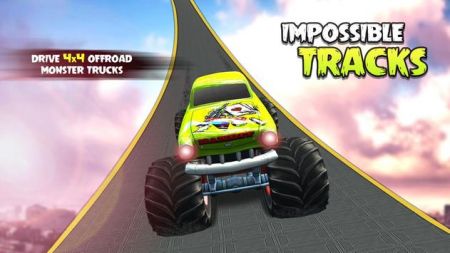 巨型卡车特技赛车Monster Truck Stunt Racing