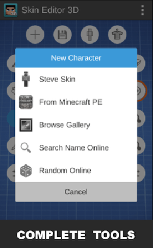 我的世界皮肤自制器(Skin Editor 3D)最新版2025下载_我的世界皮肤自制器(Skin Editor 3D)下载免费2025新版