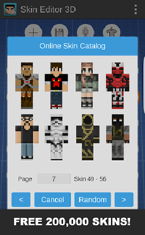 我的世界皮肤自制器(Skin Editor 3D)最新版2025下载_我的世界皮肤自制器(Skin Editor 3D)下载免费2025新版